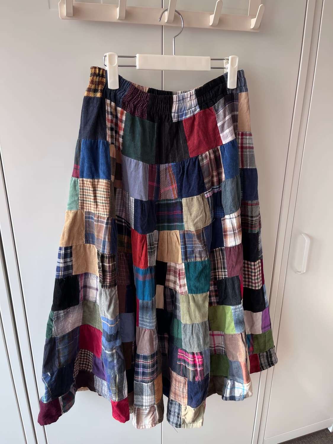 (Rare) vintage 패치워크 롱 스커트 상품이미지5