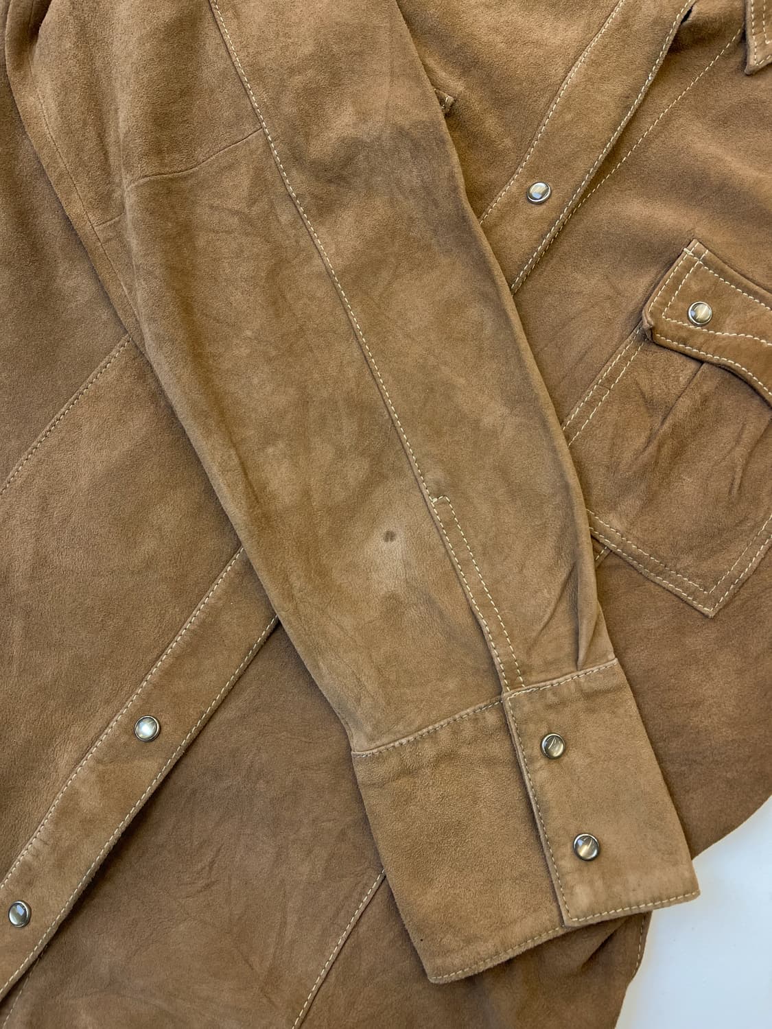 갭 투포켓 고트 레더 웨스턴 셔츠 상품이미지9