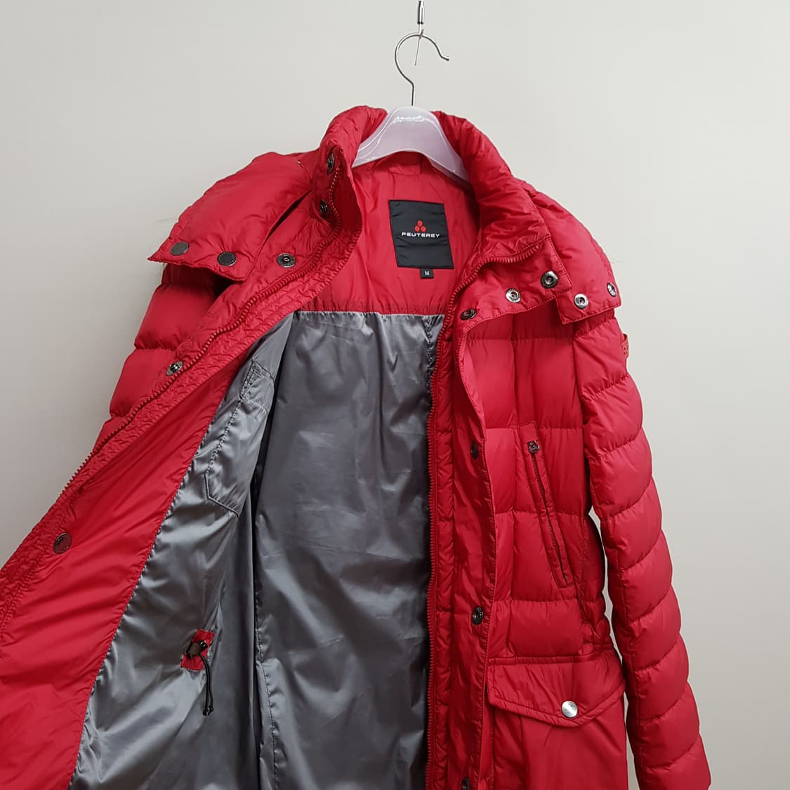 PEUTEREY 페트레이 라쿤퍼후드 구스다운 롱패딩 M사이즈 상품이미지5