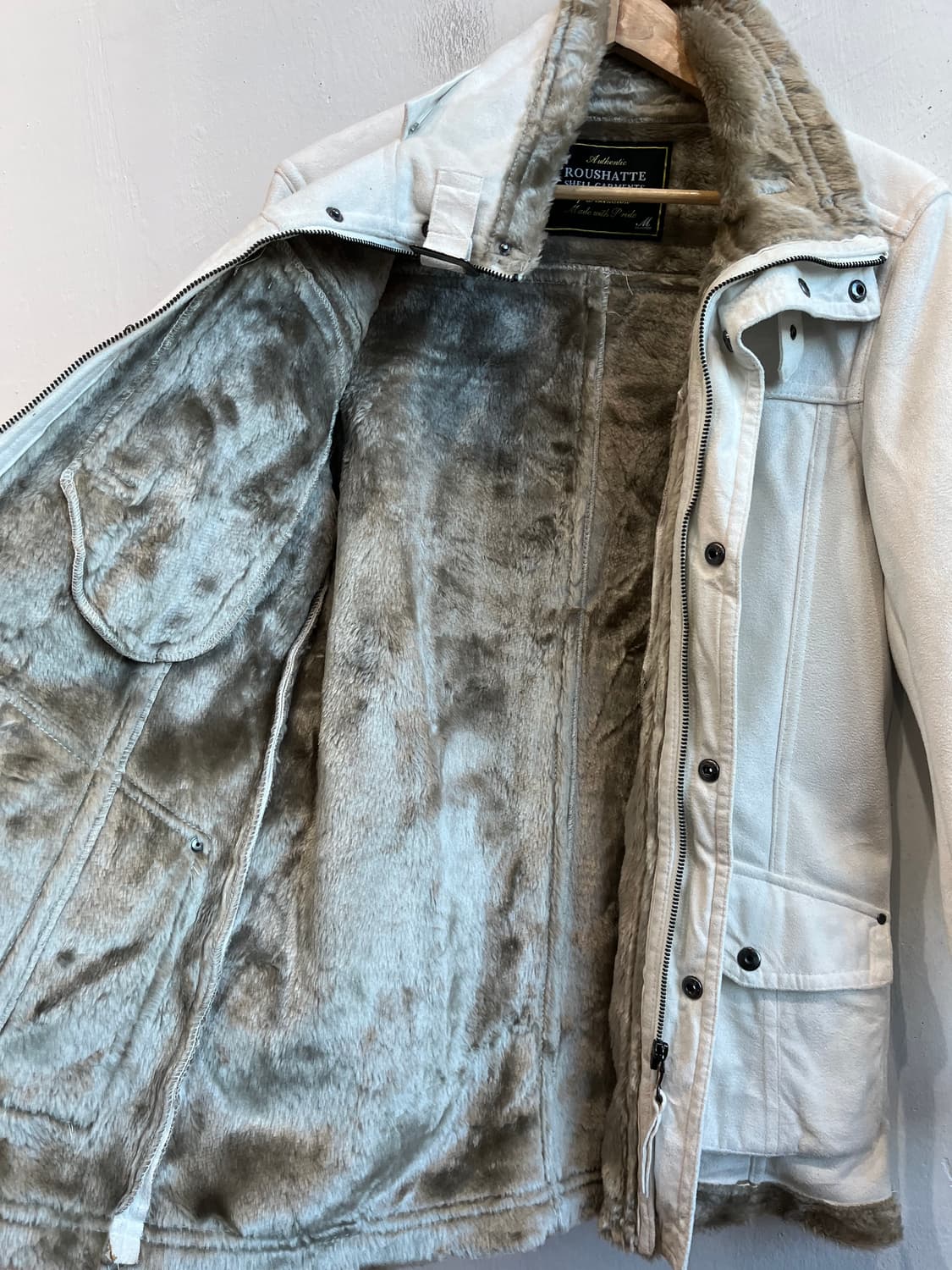 ROUSHATTE JPN 스웨이드 무스탕 자켓 상품이미지5