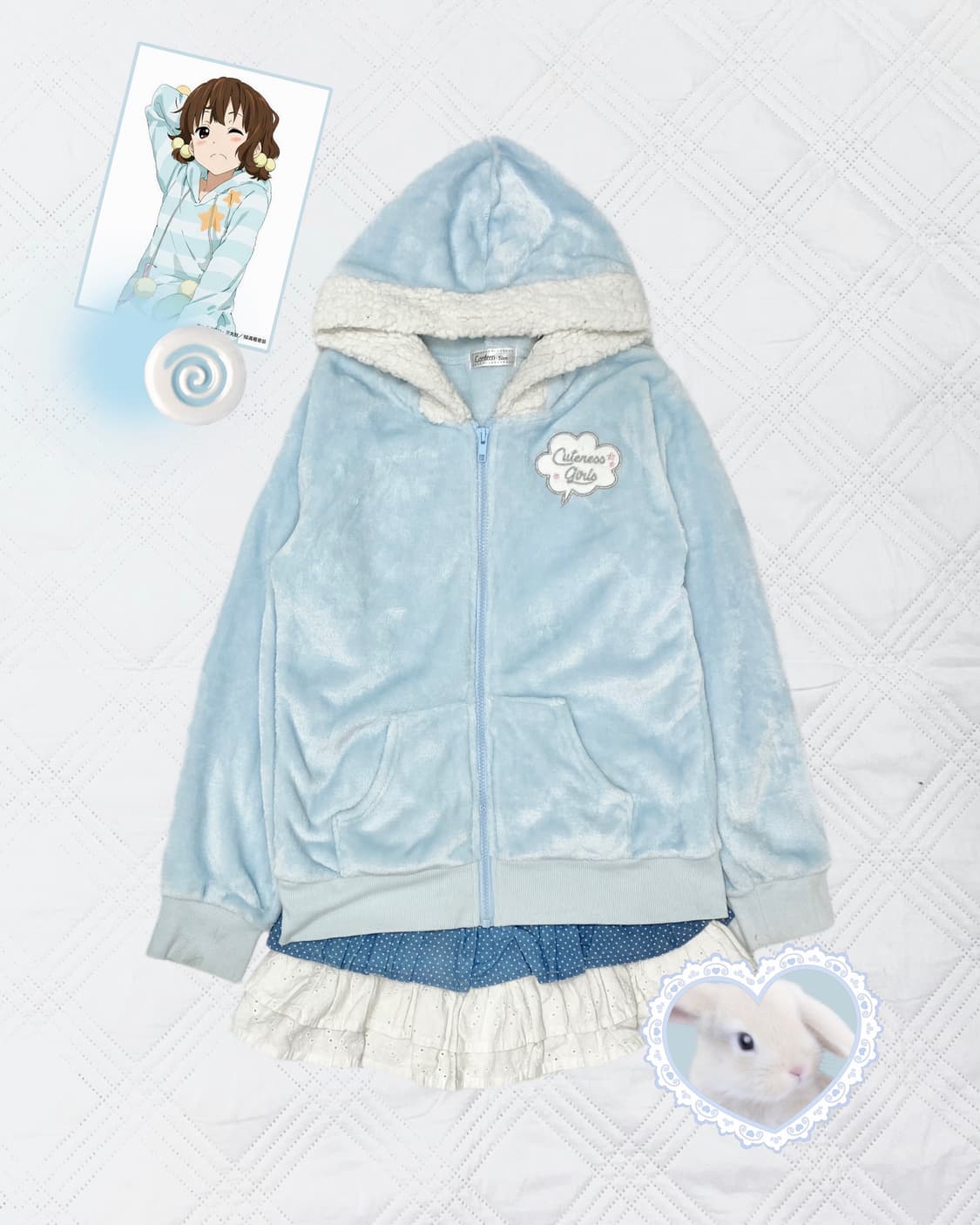 ꒰ঌ 구름맛 ☁ 조지후쿠 후드집업 ໒꒱ 상품이미지1