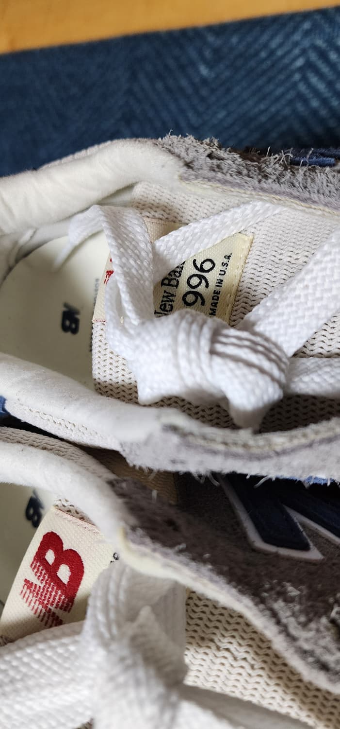 신품 뉴발란스 996 Made in USA 245mm 스니커즈 운동화 상품이미지3