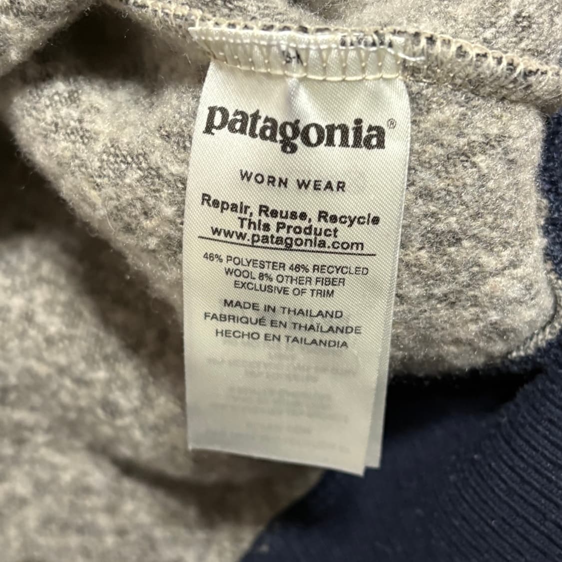 L 파타고니아 울리스터 풀오버 플리스 상품이미지5