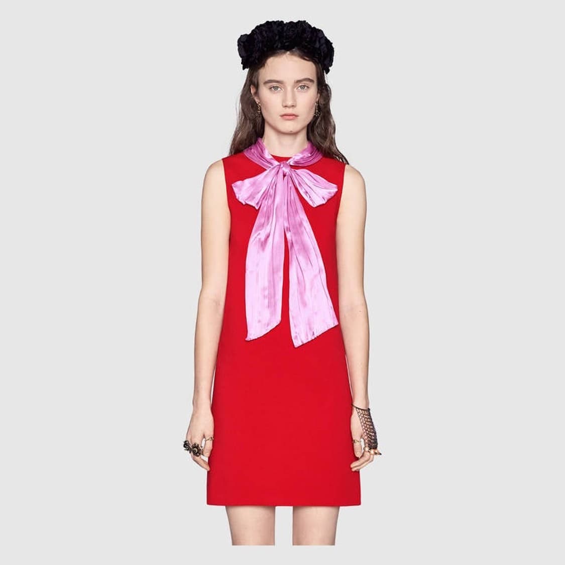 [새상품.정가228] GUCCI 보우 디테일 아이유 손나은 원피스 구찌 상품이미지2