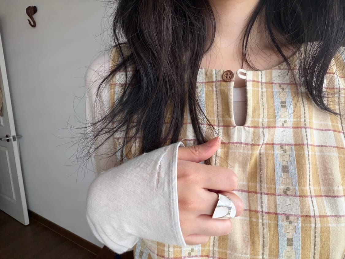 patterned sleeveless 상품이미지1