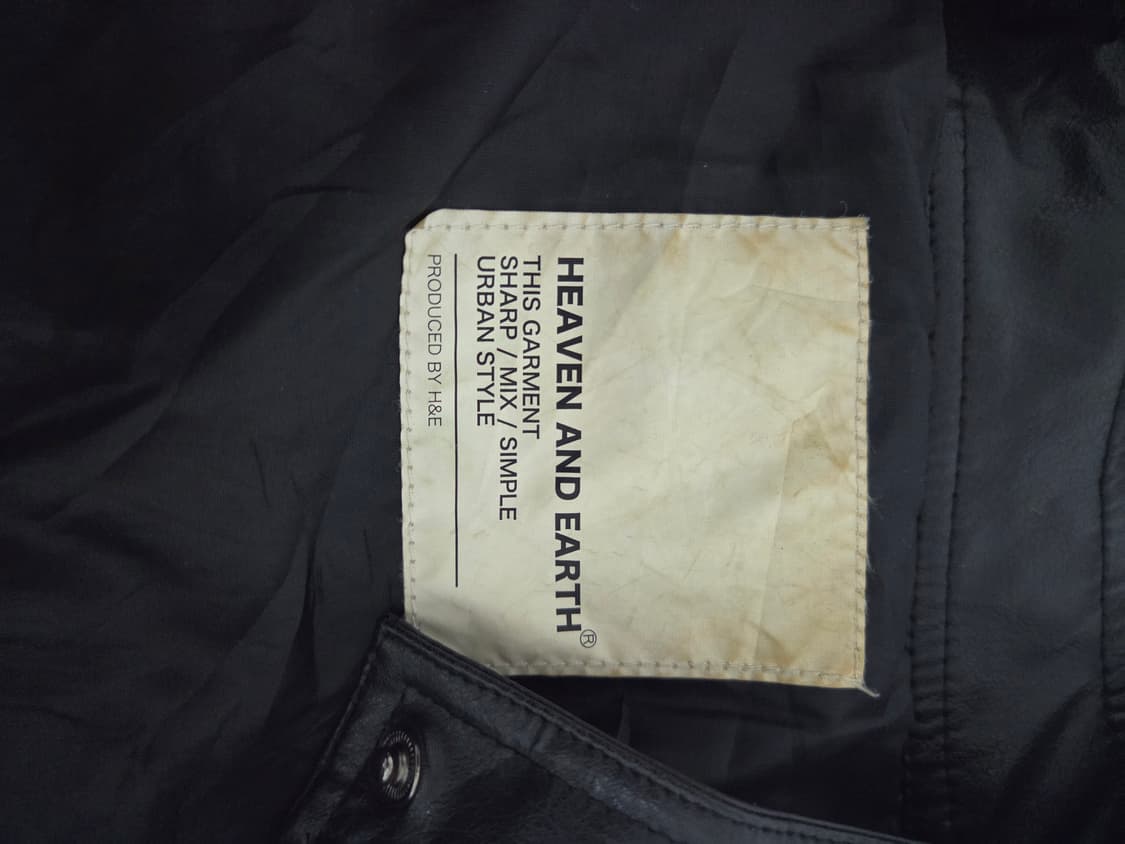 헤븐앤어스 양가죽 자켓 빈티지heavenandearth헬무트랭릭오웬스꼼데 상품이미지5