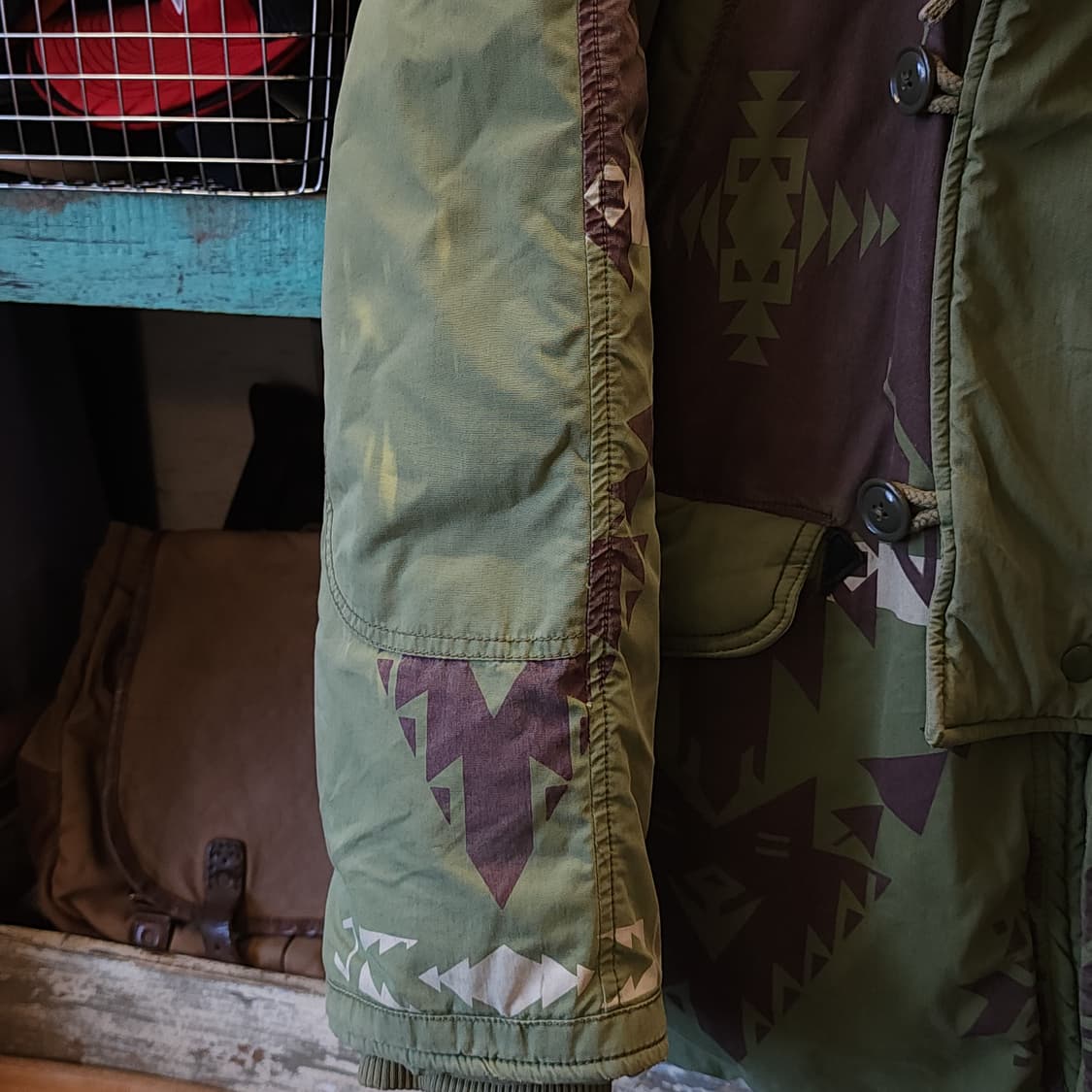 폴로 데님앤서플라이 n3b 다운 패딩 폴로 나바호 L 상품이미지7