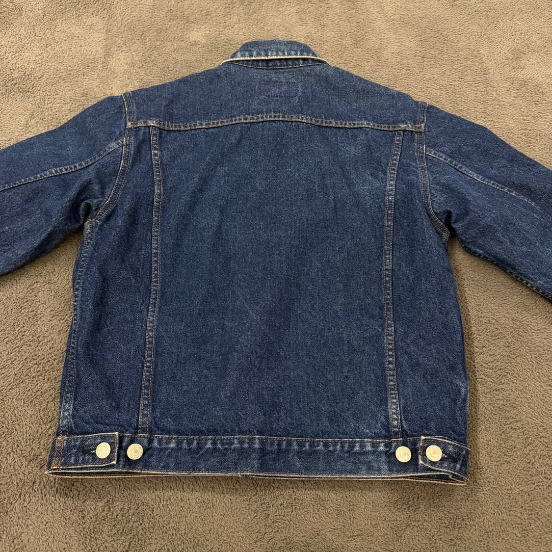 [ 정품/M ] 리바이스 70651-0217 데님 트러커 청자켓 상품이미지4