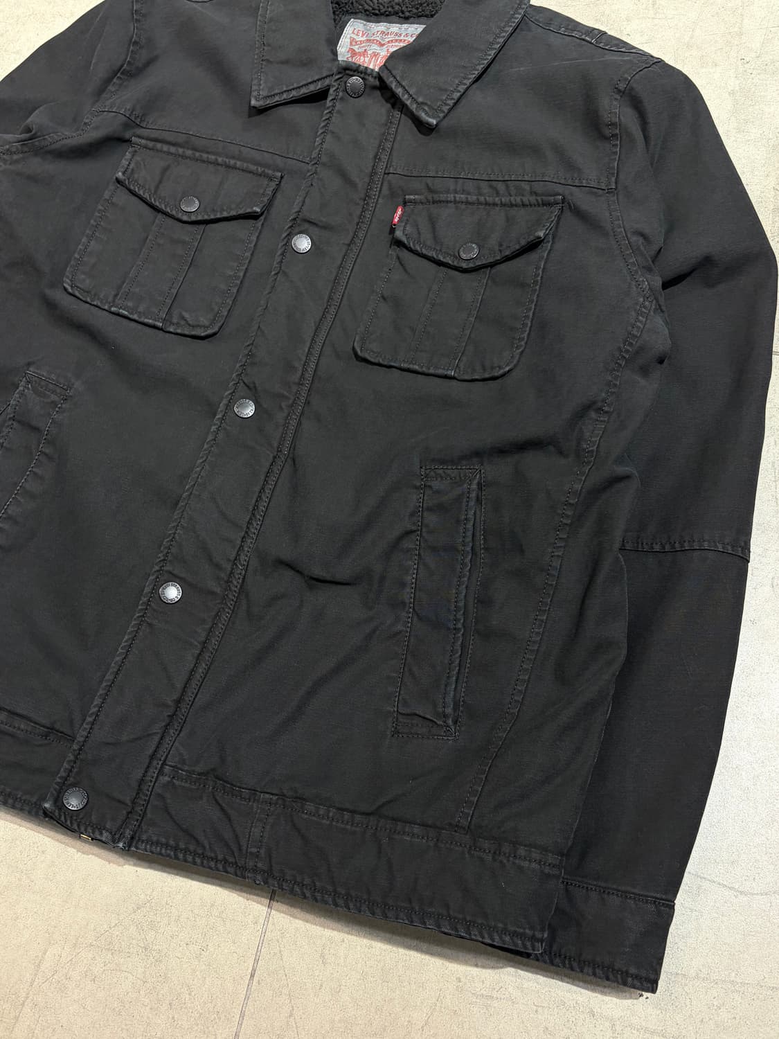 리바이스 보아털 피그먼트 워크 자켓 상품이미지5