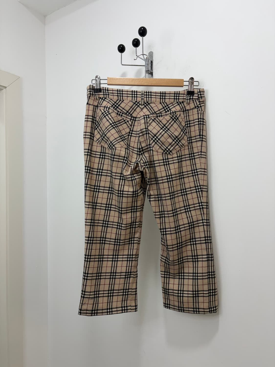 버버리 베이지 노바체크 카프리 팬츠 바지 상품이미지7