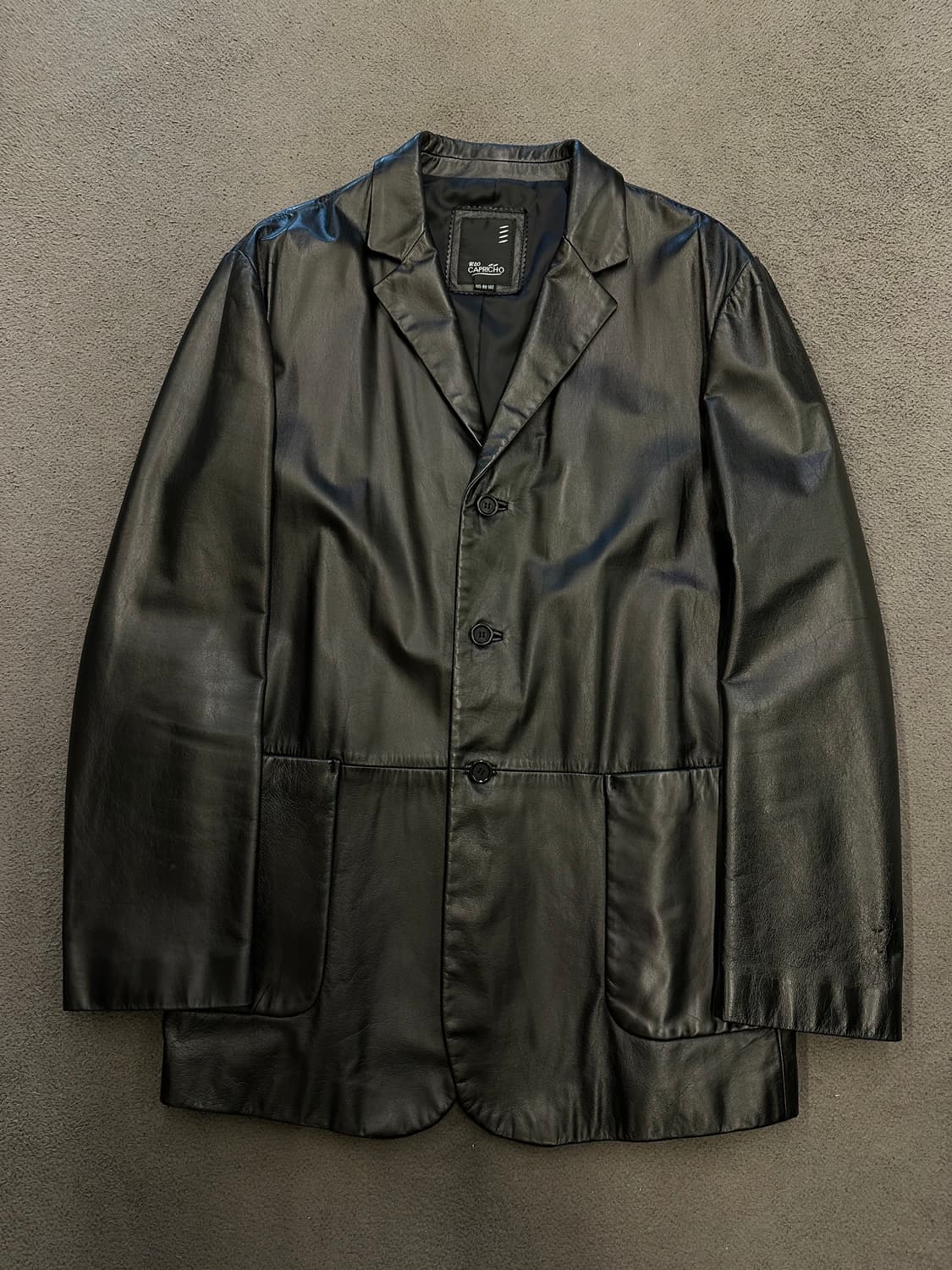 capricho 빈티지 소가죽 블레이저 자켓 처분  상품이미지1