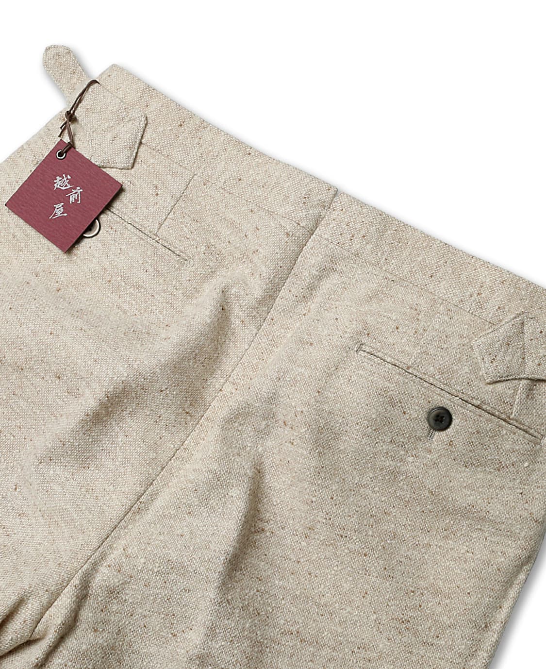 에치젠야 [Echizenya] 오트밀 빈티지 클래식 재패니즈 트라우저 상품이미지5