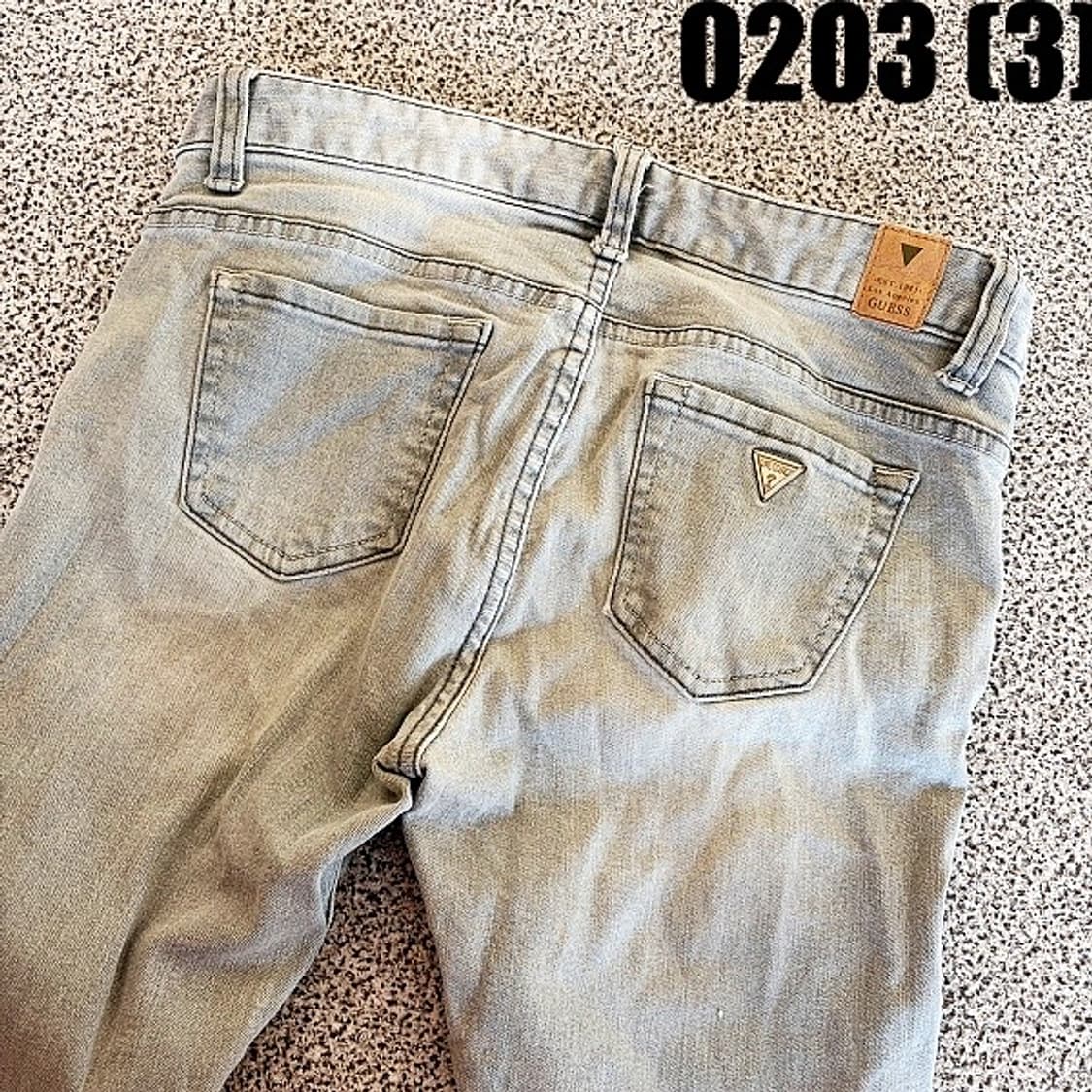 [26] 게스 여성 스키니 워싱 데님 팬츠  상품이미지5