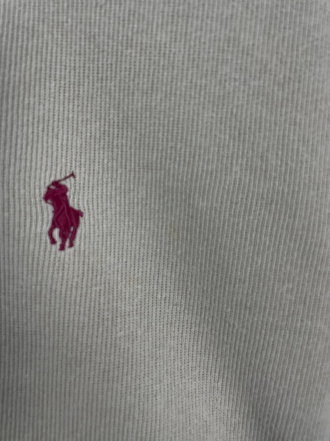 폴로 랄프로렌 베이지 코튼 하프 집업 스웨터 H1362 상품이미지6