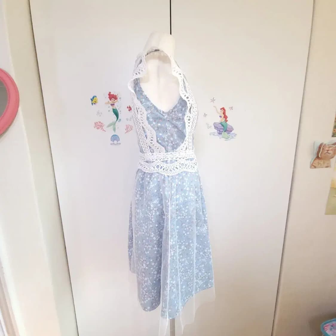 일본빈티지 민소매 샤원피스 상품이미지5