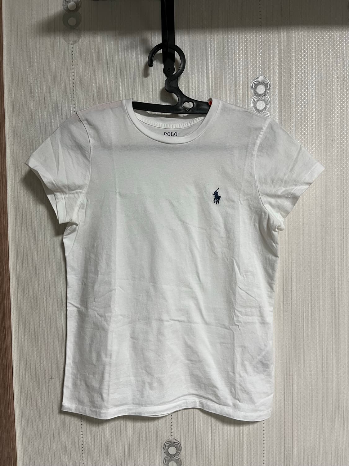 정품) 폴로 반팔티 화이트 xs 상품이미지1