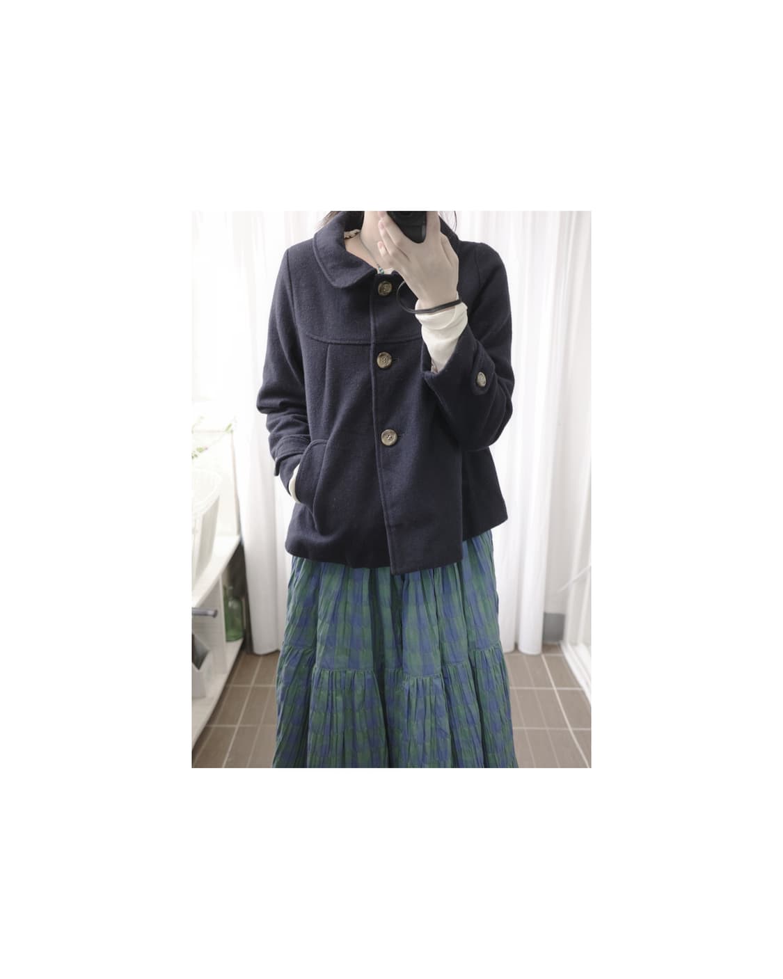 Earth music&ecology coat 상품이미지8