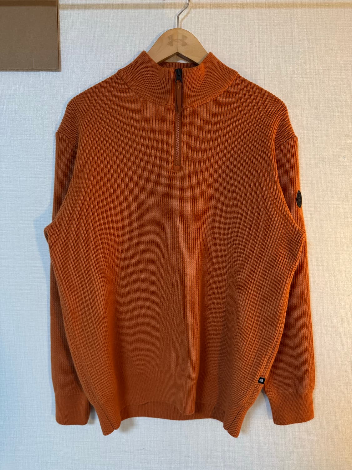 [XL]코오롱스포츠 울 반집업 니트 스웨터 상품이미지1