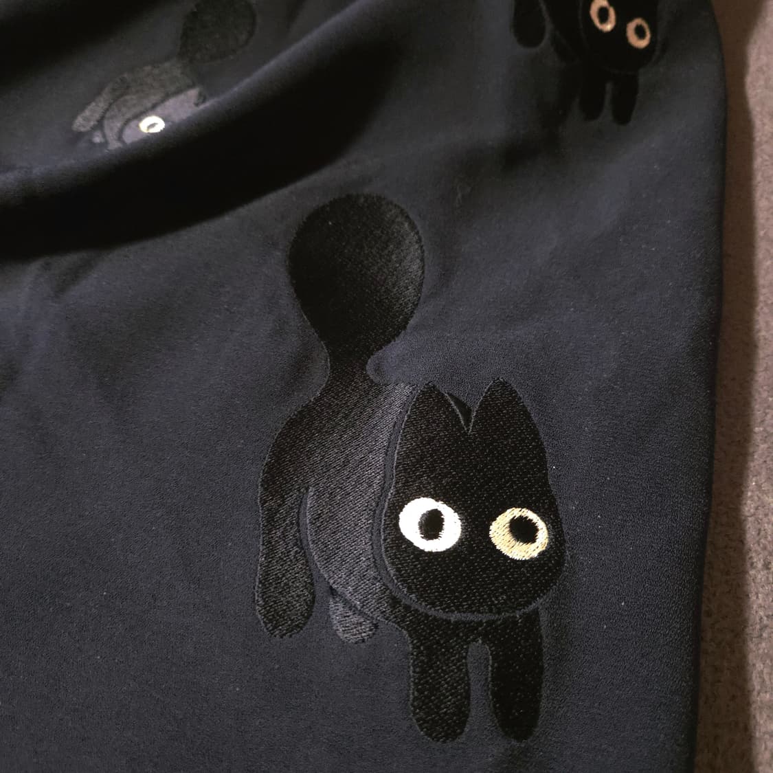 빅토리아베컴 캣 스커트 치마 다크네이비 상품이미지2