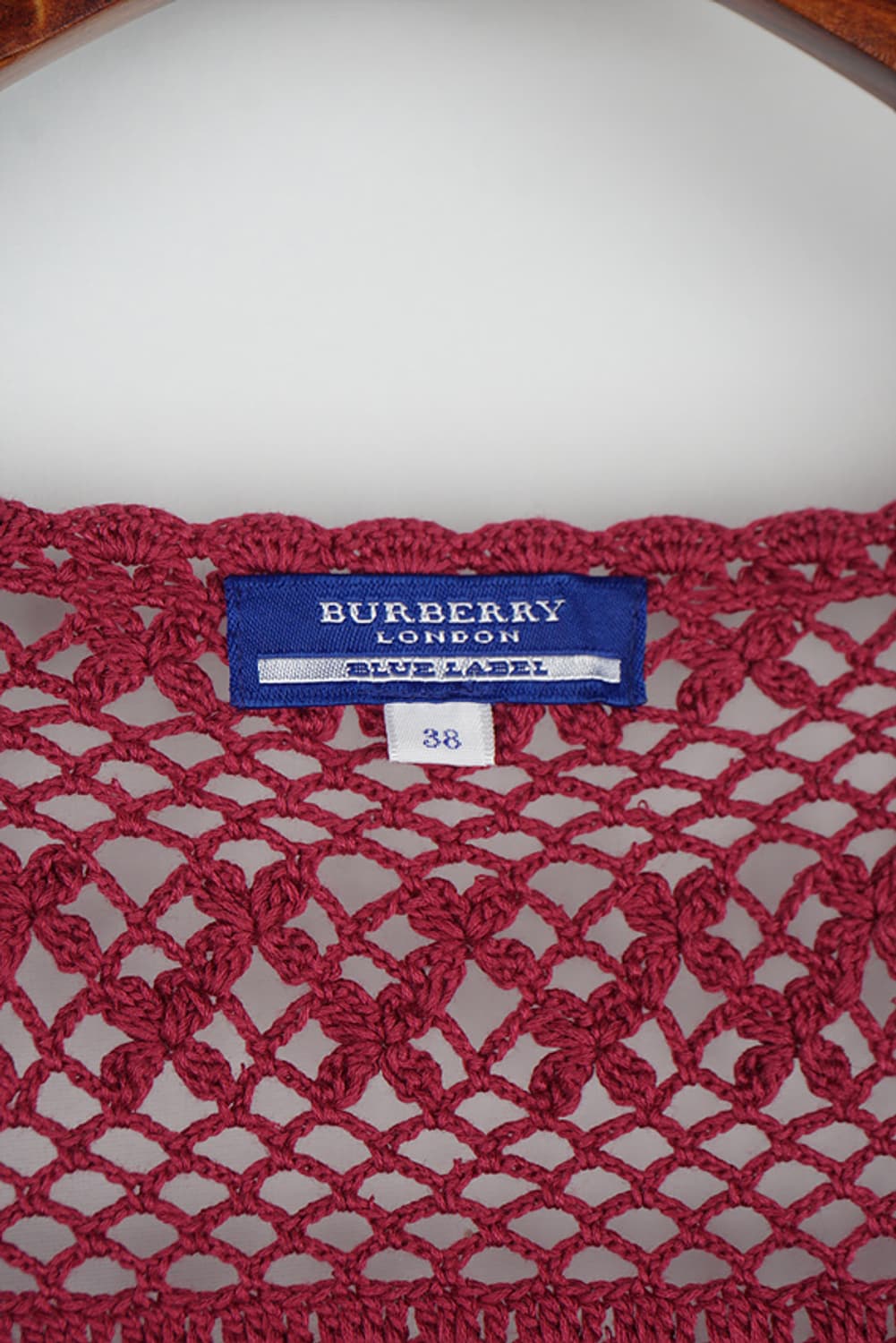  BURBERRY net knit crop cardigan 상품이미지5