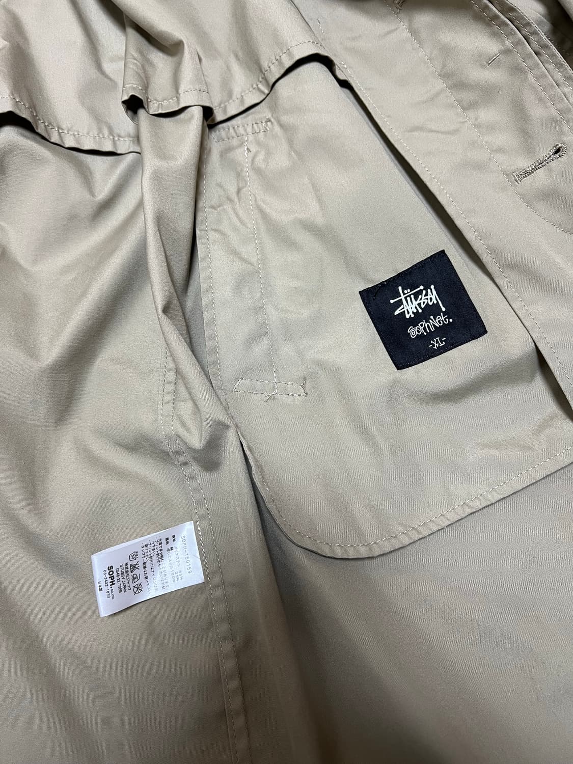 STUSSY SOPH SOUTIEN COLLAR COAT 상품이미지5