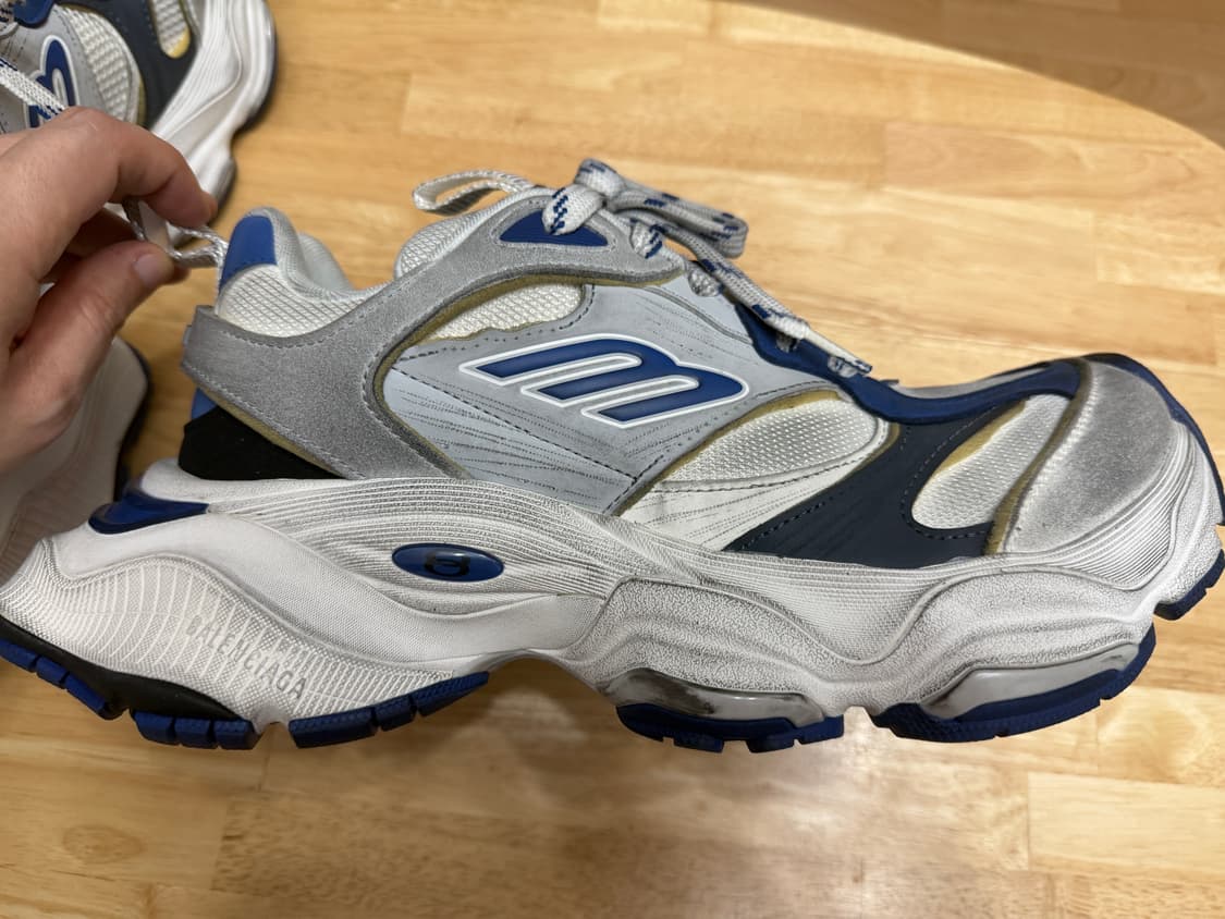 발렌시아가 카고 스니커즈 블루 40(270) 상품이미지6