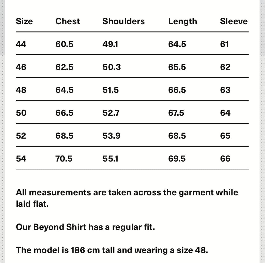 [46,48,50]아워레가시 26ss BEYOND 셔츠 상품이미지6