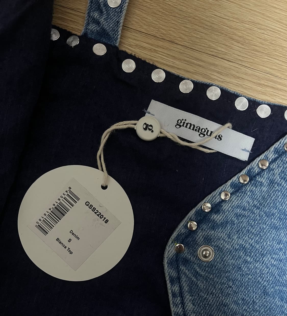 [신품/급처] 기마구아스 denim vest (S) 상품이미지2