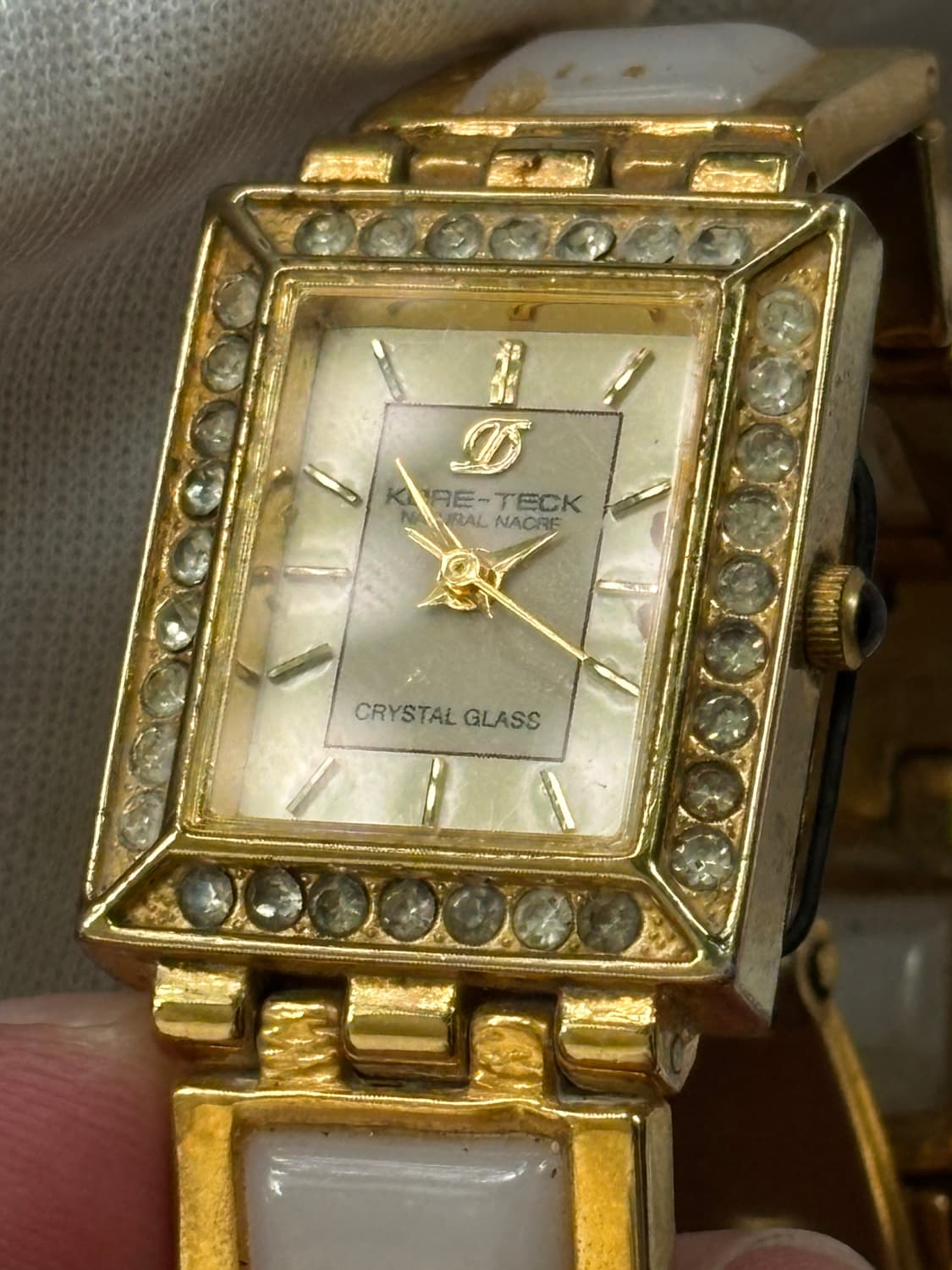 vintage kore-teck jewelry metal watch 상품이미지3