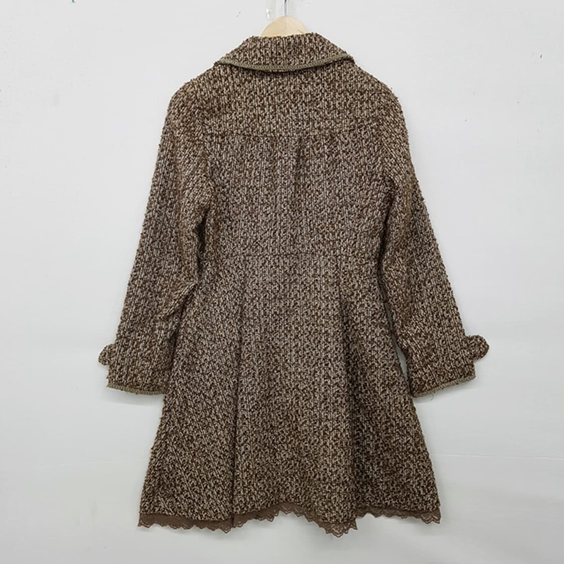 axes femme 울 믹스 하프코트 상품이미지3