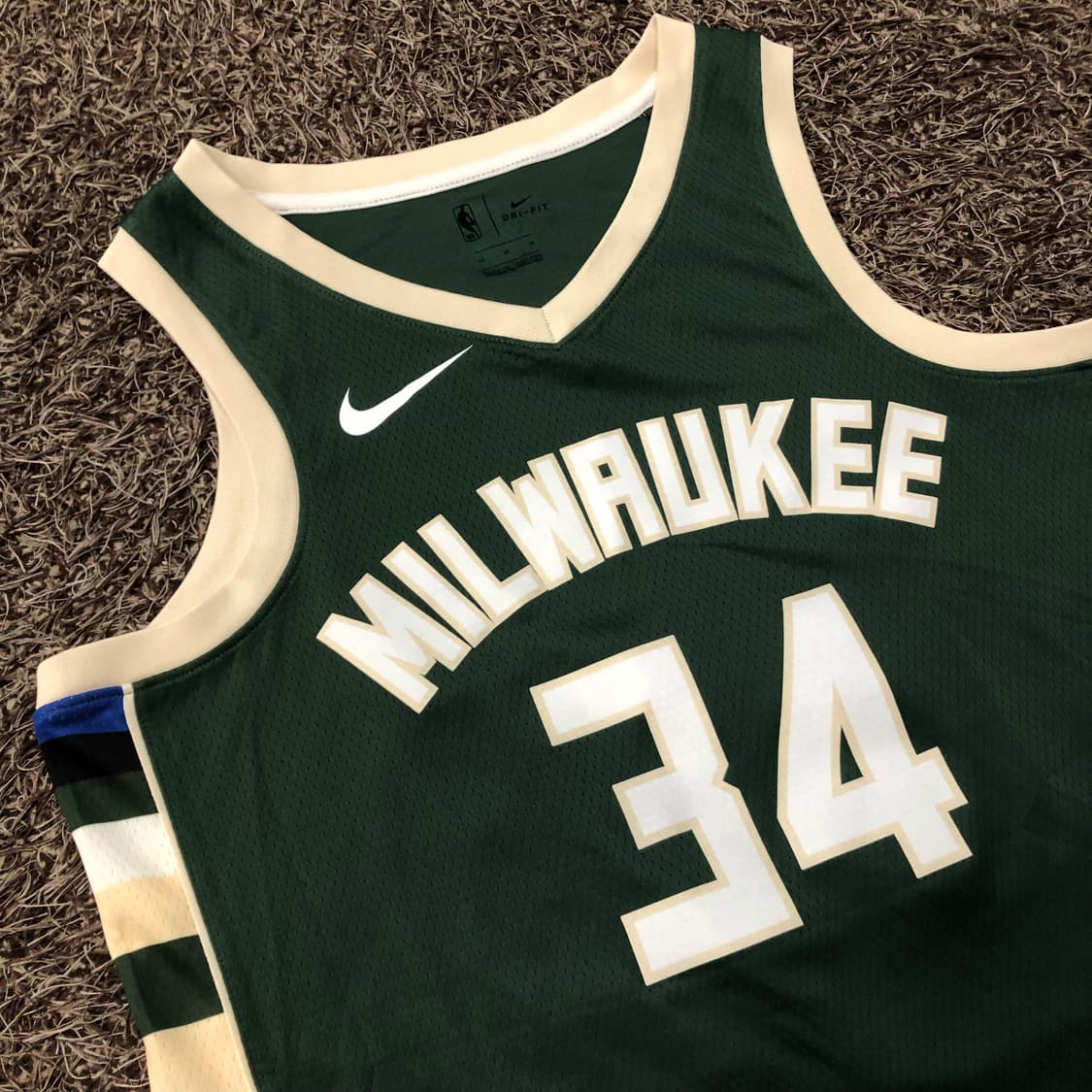 M 나이키 NBA 야니스 아데토쿤보 밀워키 22-23 농구 저지 상품이미지2