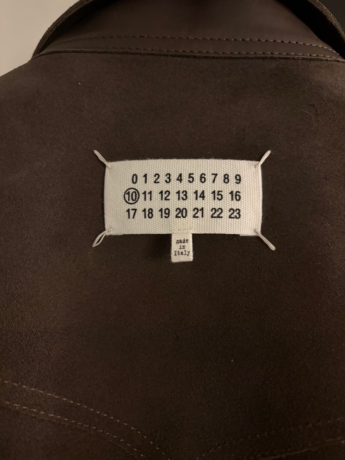 [50] 메종 마르지엘라 리버시블 카프스킨 스웨이드 레더 가죽 크롭 자켓 상품이미지6