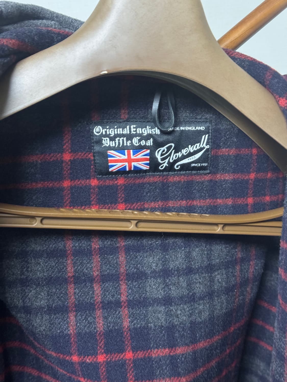 글로버올 회색 더플코트 상품이미지2