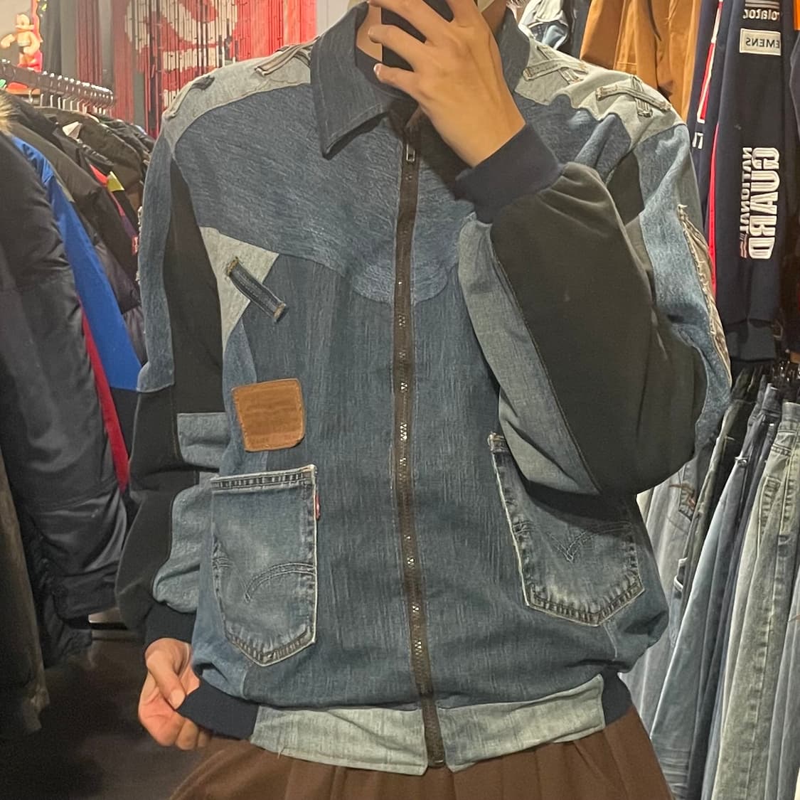 [IM] 리바이스 리메이크 데님 카라 자켓 상품이미지3