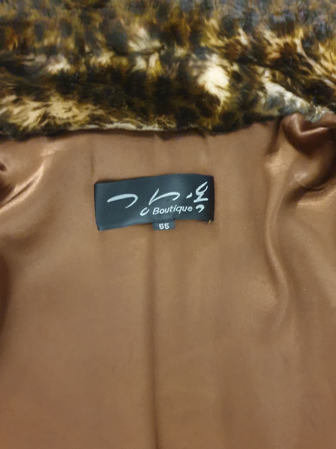 강기옥 디자이너 호피 밍크코트(55) 상품이미지7