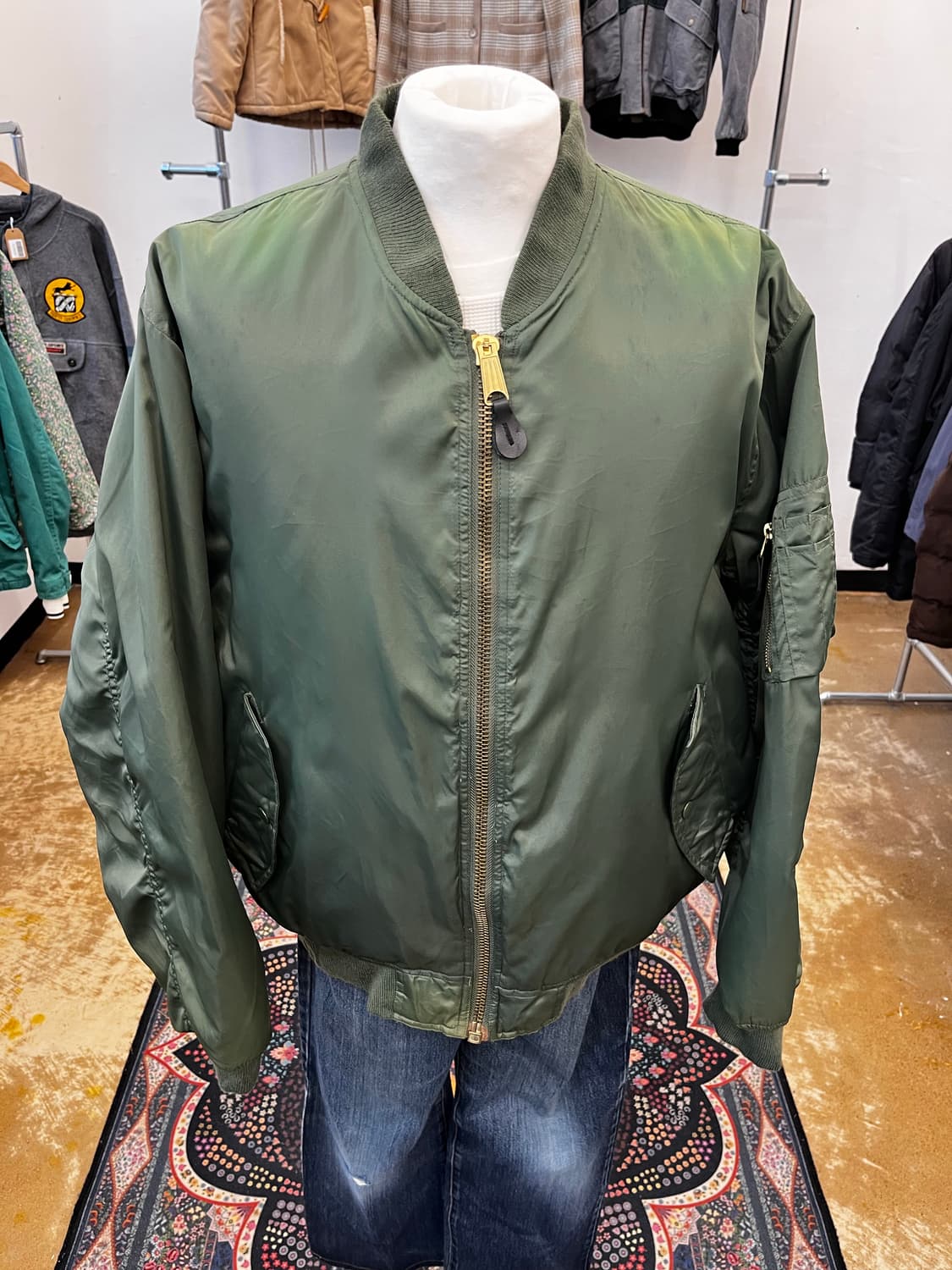 재패니즈 빈티지 MA-1 리버서블 봄버 자켓 상품이미지3