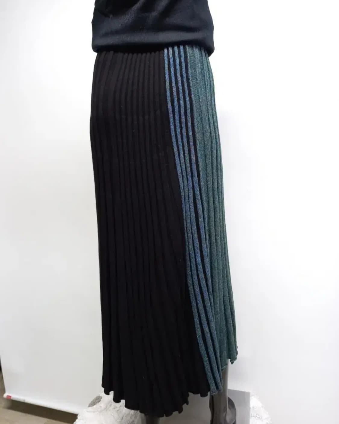 새 타임 춘추 니트 플리츠 롱스커트 F 상품이미지4