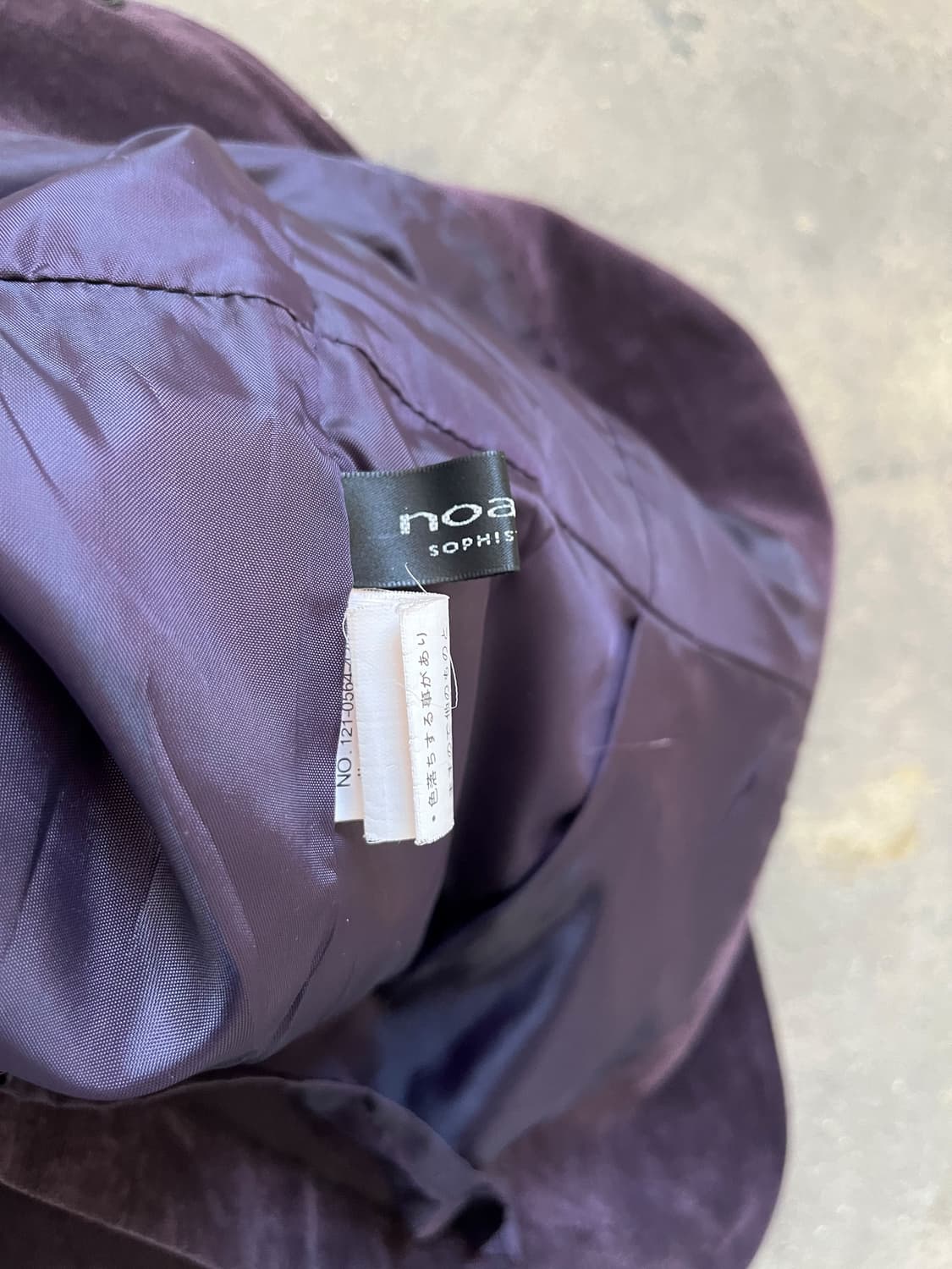 Vintage 퍼플컬러 코듀로이 자켓 상품이미지6