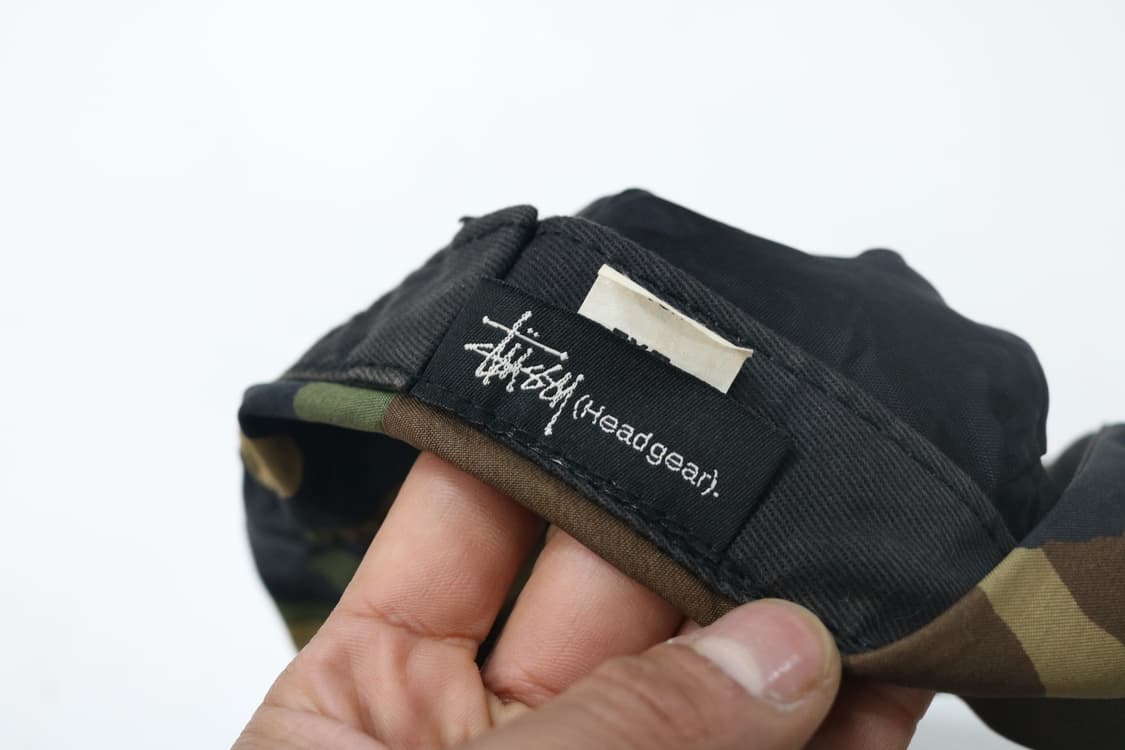 올드 스투시 90s 빈티지 우드랜드 카모 헌팅캡 상품이미지8