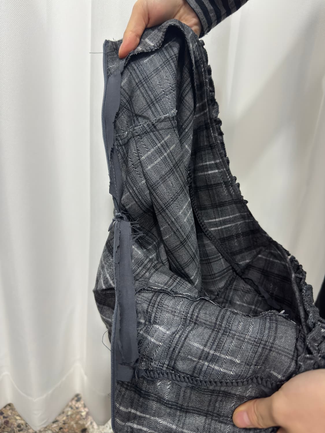 design check mini skirt 상품이미지8