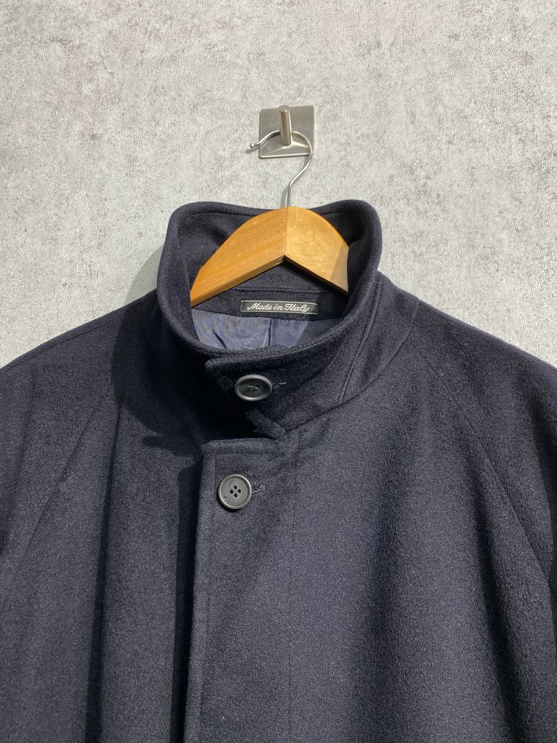 [50] 90s 조르지오 아르마니 이태리 메이드 퓨어 캐시미어 코트 상품이미지4