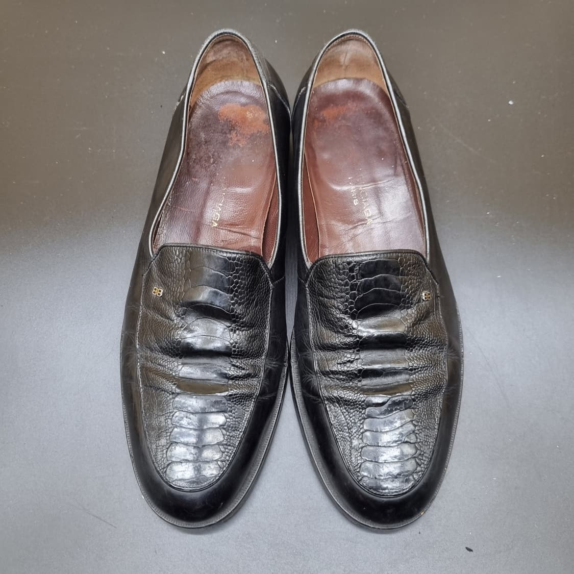 정품 발렌시아가 남성정장구두 실사이즈275  상품이미지2