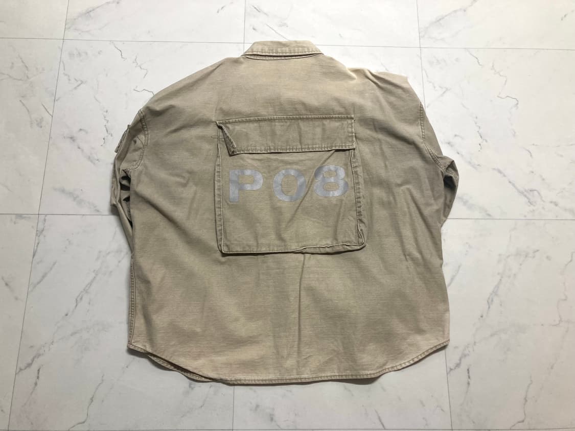 파라그래프 x NIHOW 스카치 오버핏 셔츠 자켓 110~ 상품이미지2