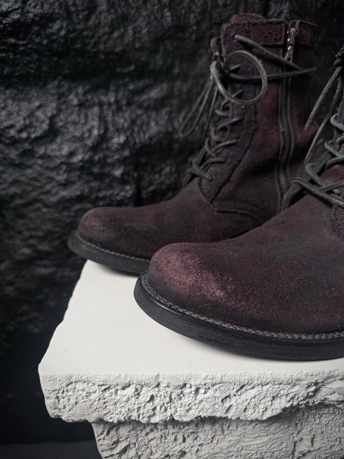 Isamu Katayama Backlash Suede Zip Boots 상품이미지3