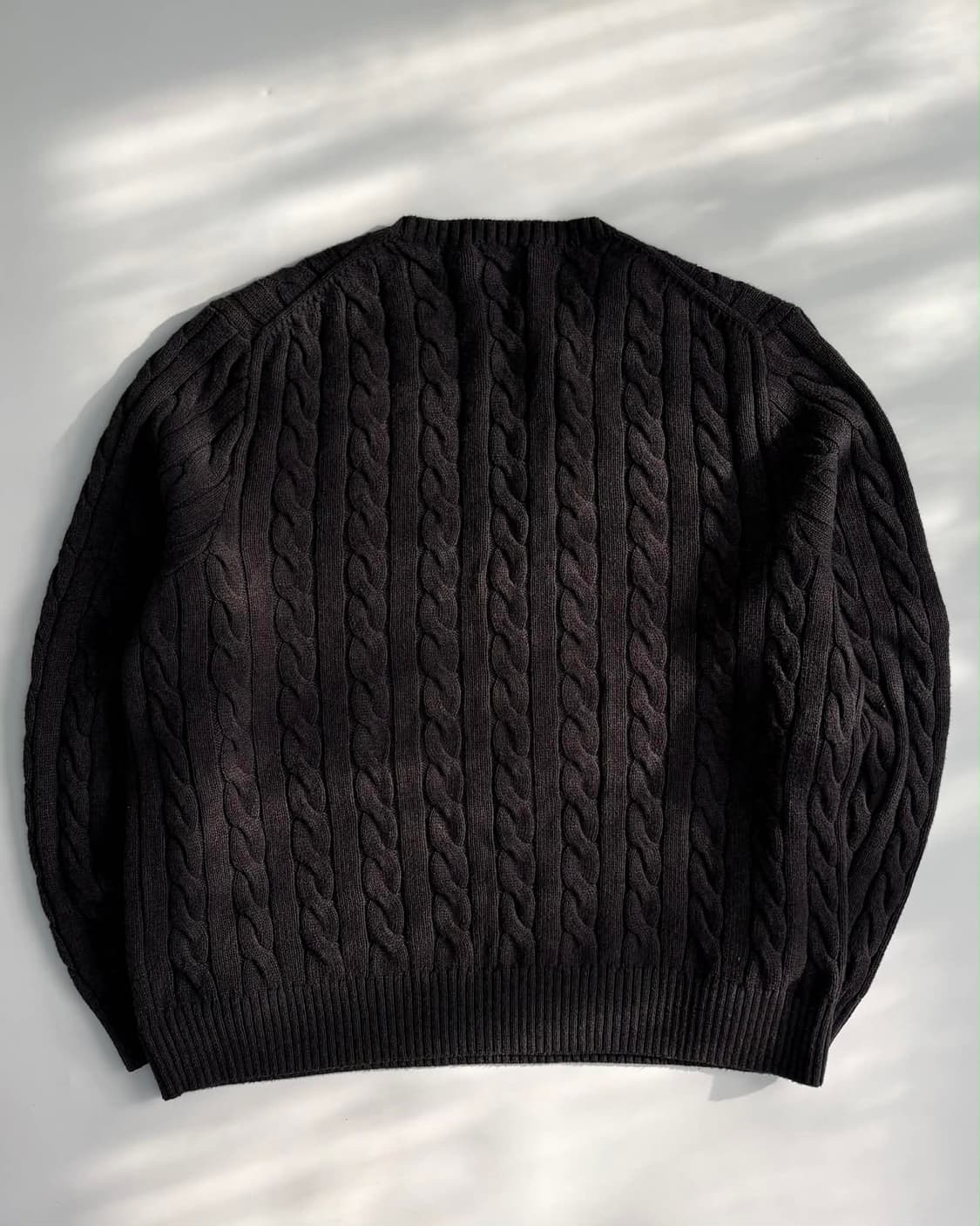 [XXL] 폴로 랄프로렌 그레이 코튼 니트 스웨터 상품이미지2