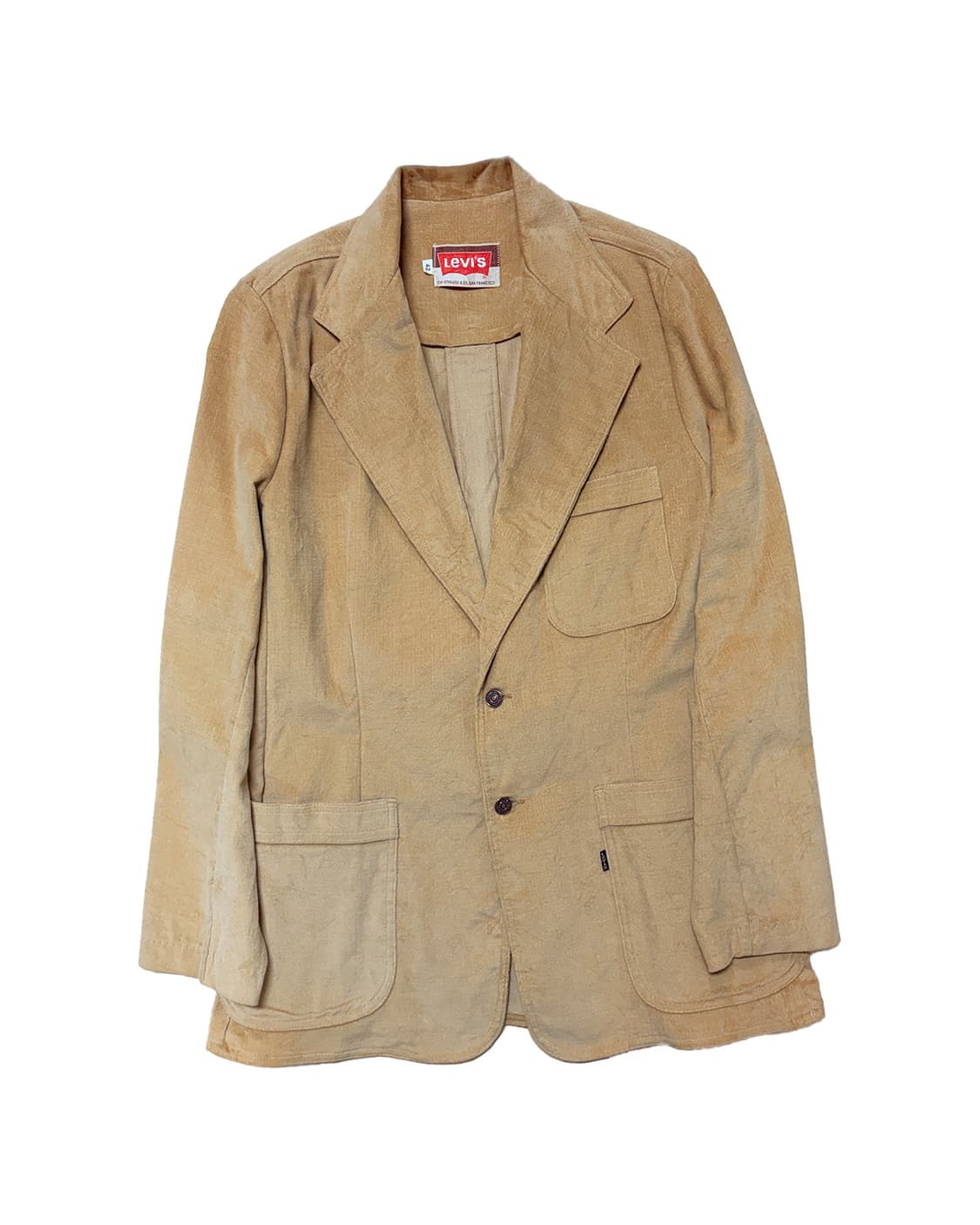 70s USA 리바이스 코듀로이 블레이저 자켓 상품이미지4