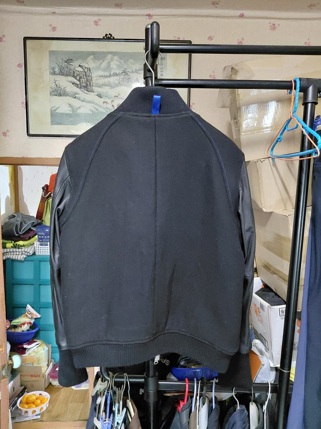 [solov]추동용 바시티 패딩 자켓 XL(100~슬림105)사이즈 상품이미지2