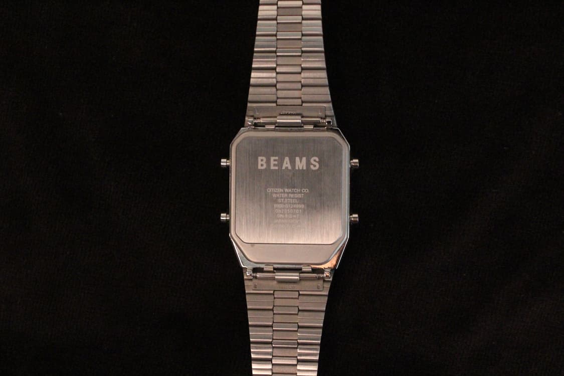 시티즌 아나디지템프 x BEAMS 핸드라이팅  상품이미지4