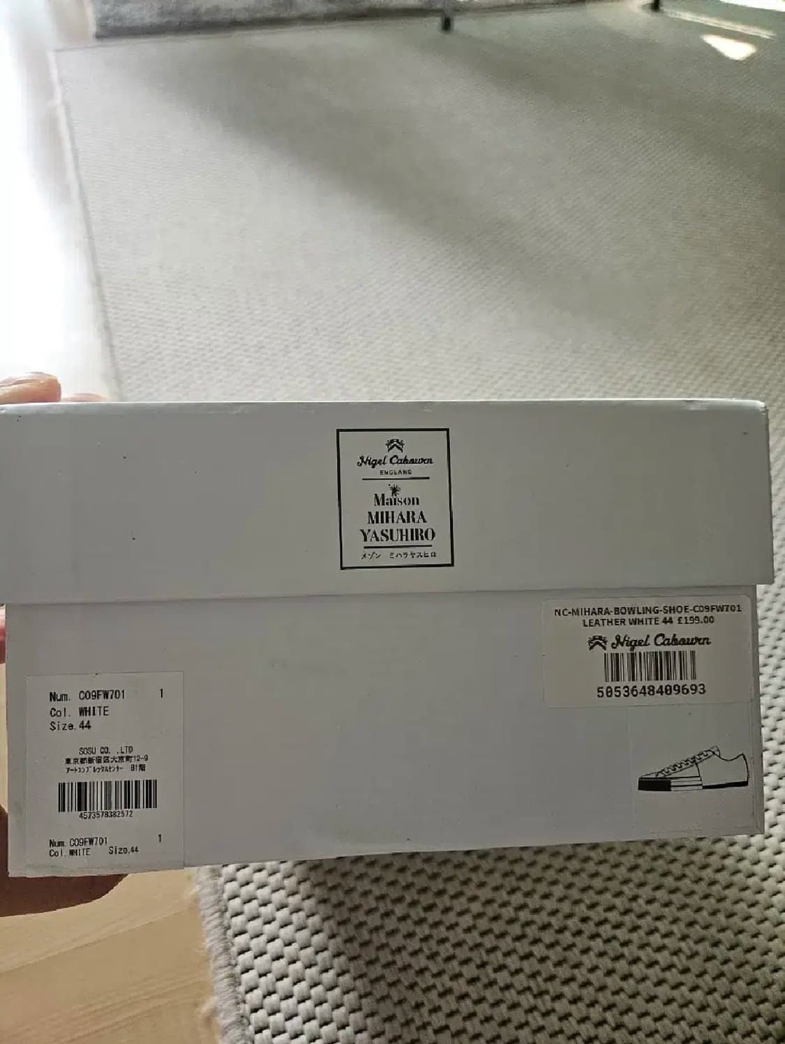 메종미하라야스히로 x 나이젤카본 콜라보 스니커즈 상품이미지5