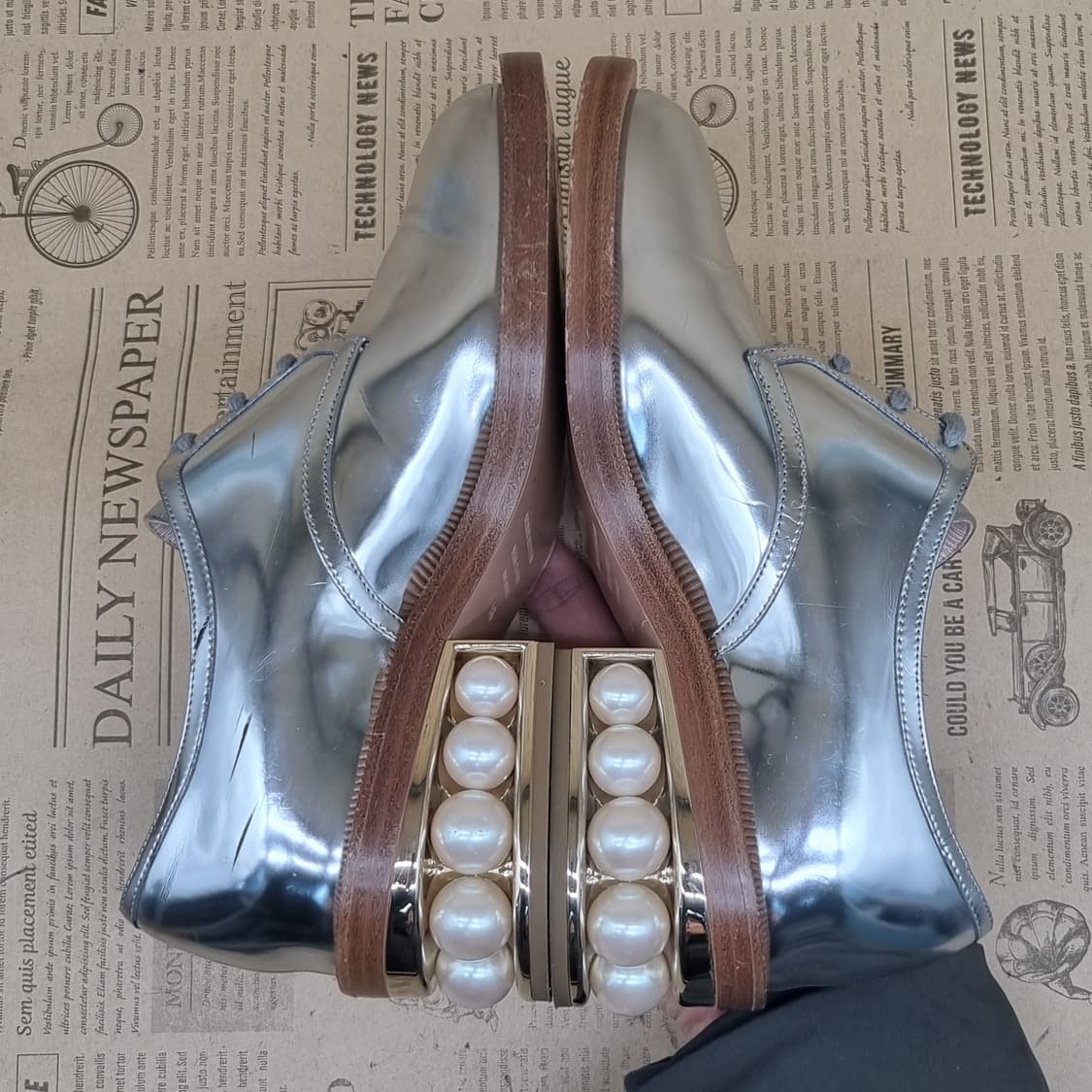 니콜라스 커크우드 여성로퍼36 225 굽5 상품이미지5